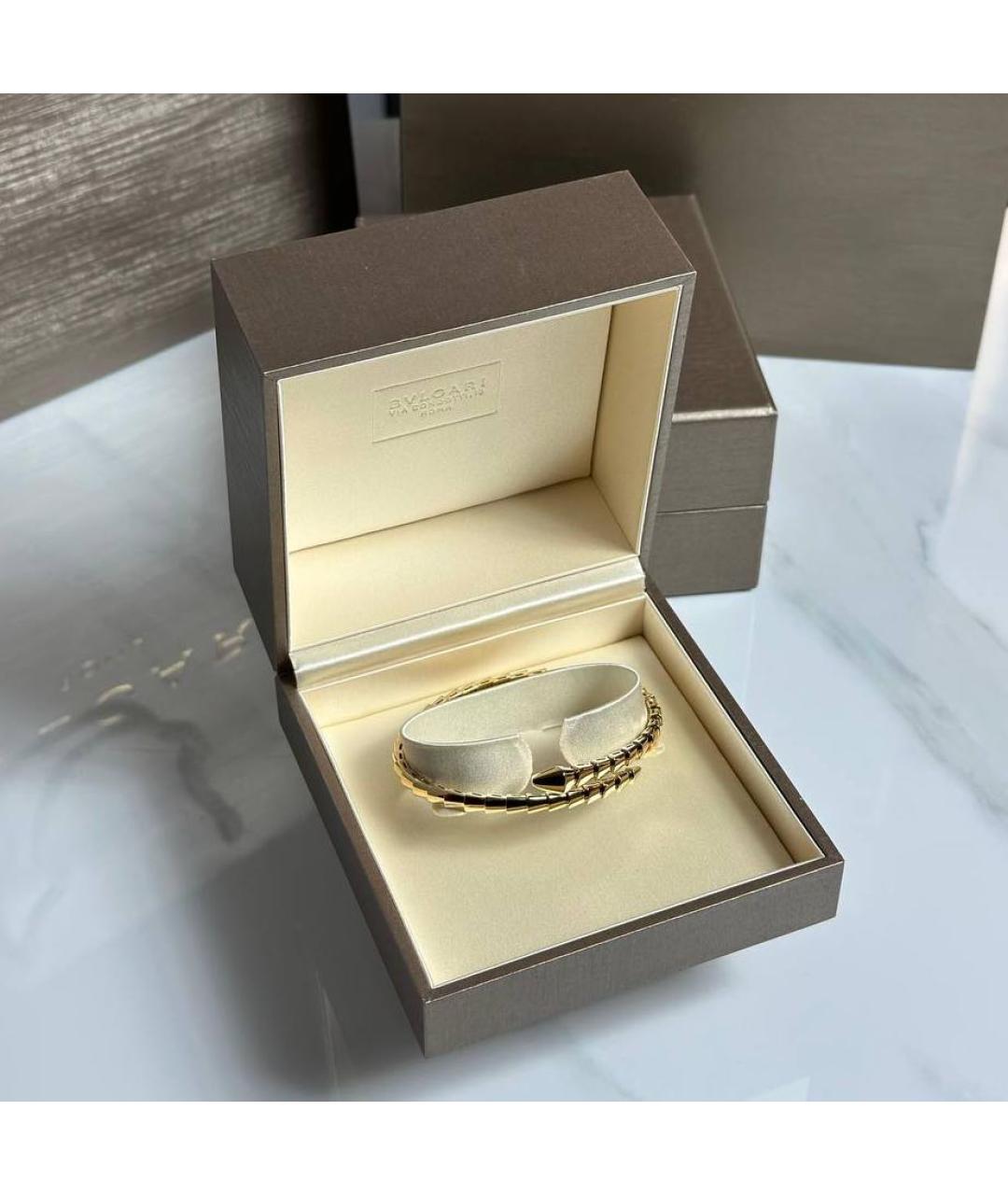 BVLGARI Золотой браслет из желтого золота, фото 8