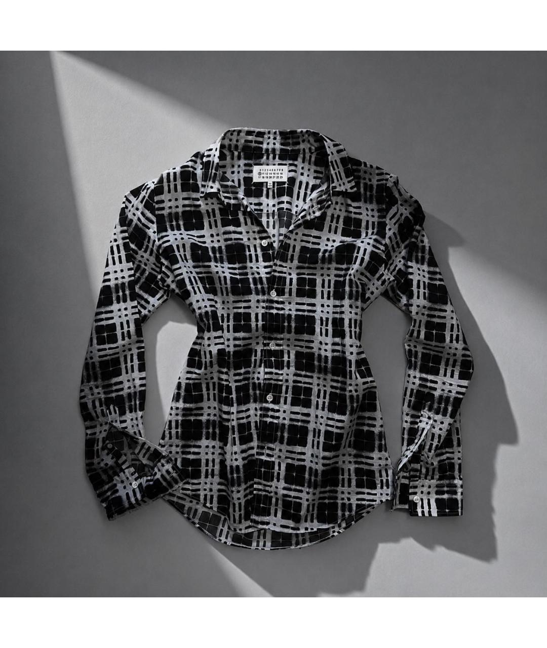 MAISON MARGIELA Белая хлопковая кэжуал рубашка, фото 2