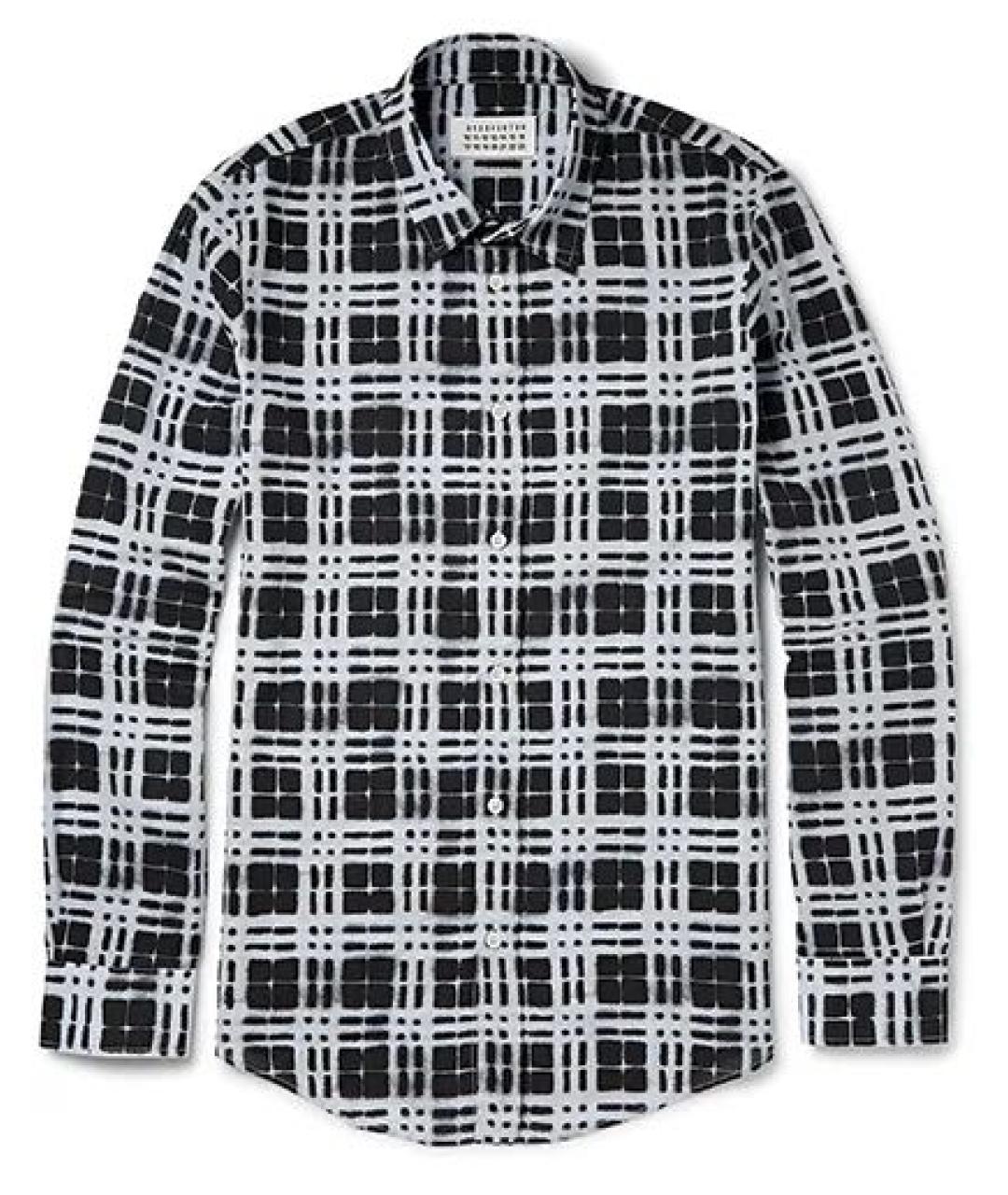 MAISON MARGIELA Белая хлопковая кэжуал рубашка, фото 4