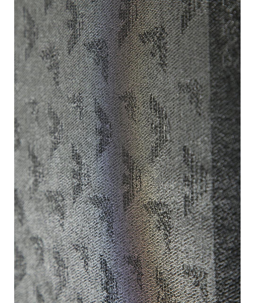 EMPORIO ARMANI Черный шарф, фото 2