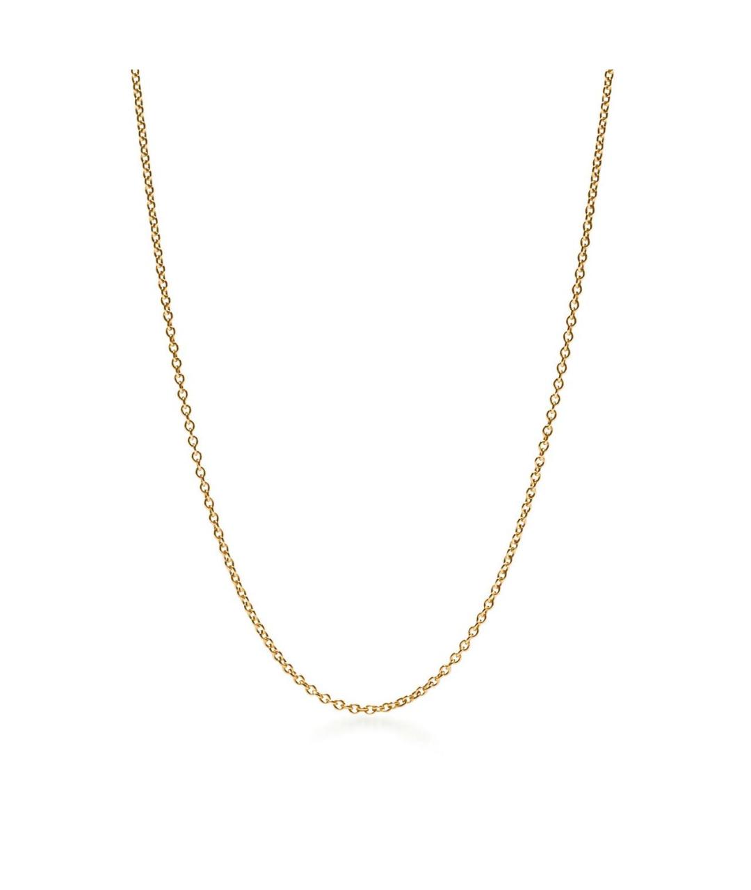 TIFFANY&CO Золотая цепочка из желтого золота, фото 9