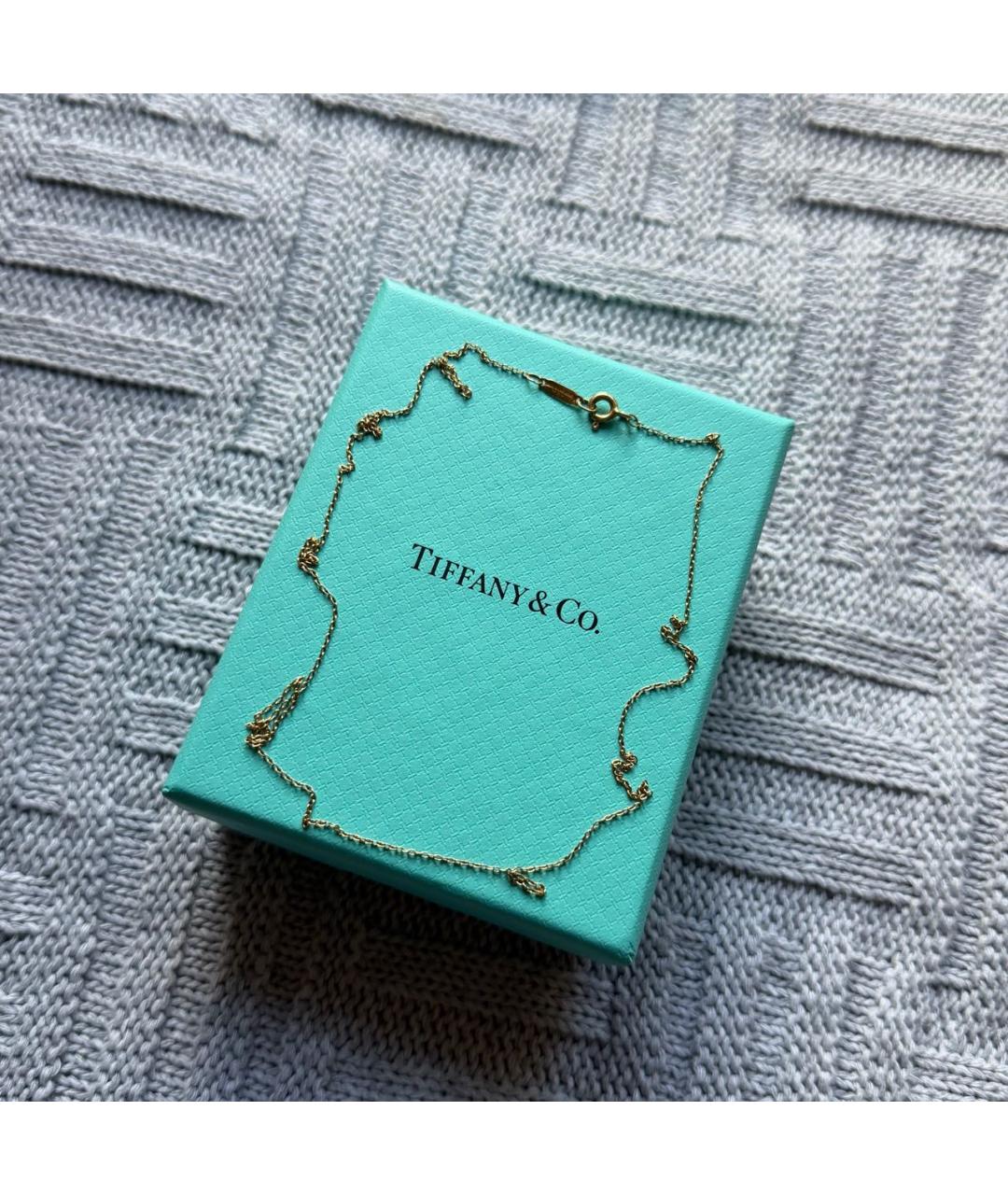 TIFFANY&CO Золотая цепочка из желтого золота, фото 3