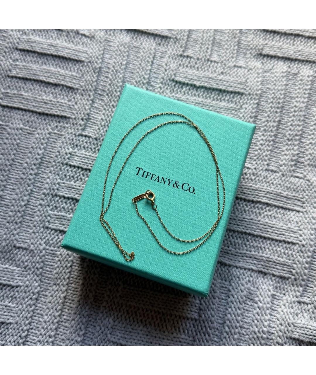 TIFFANY&CO Золотая цепочка из желтого золота, фото 5