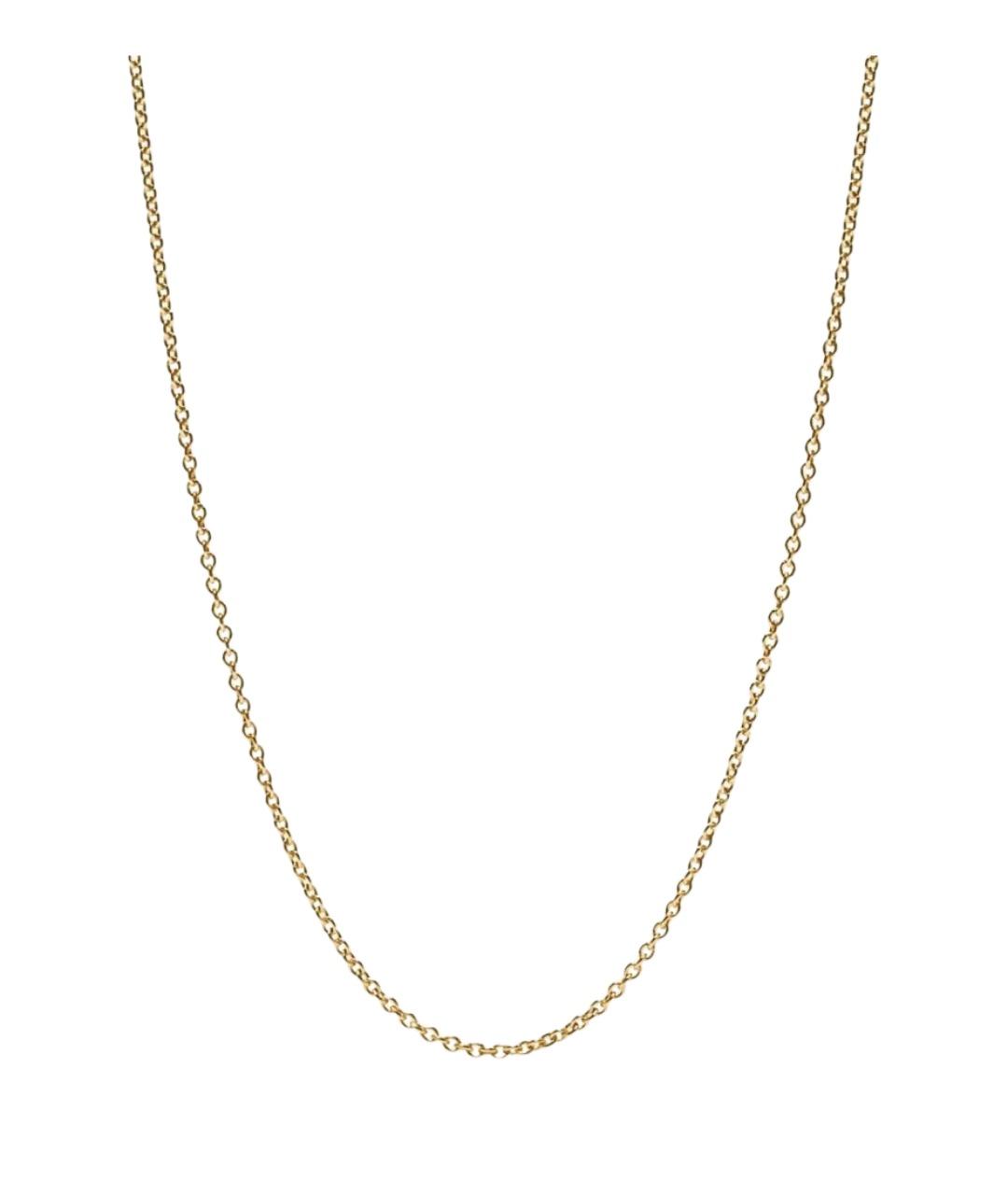 TIFFANY&CO Золотая цепочка из желтого золота, фото 1