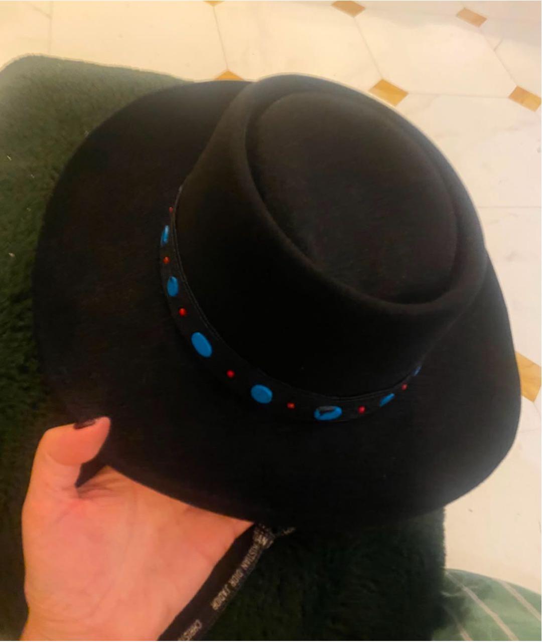 CHRISTIAN DIOR Черная шляпа, фото 6