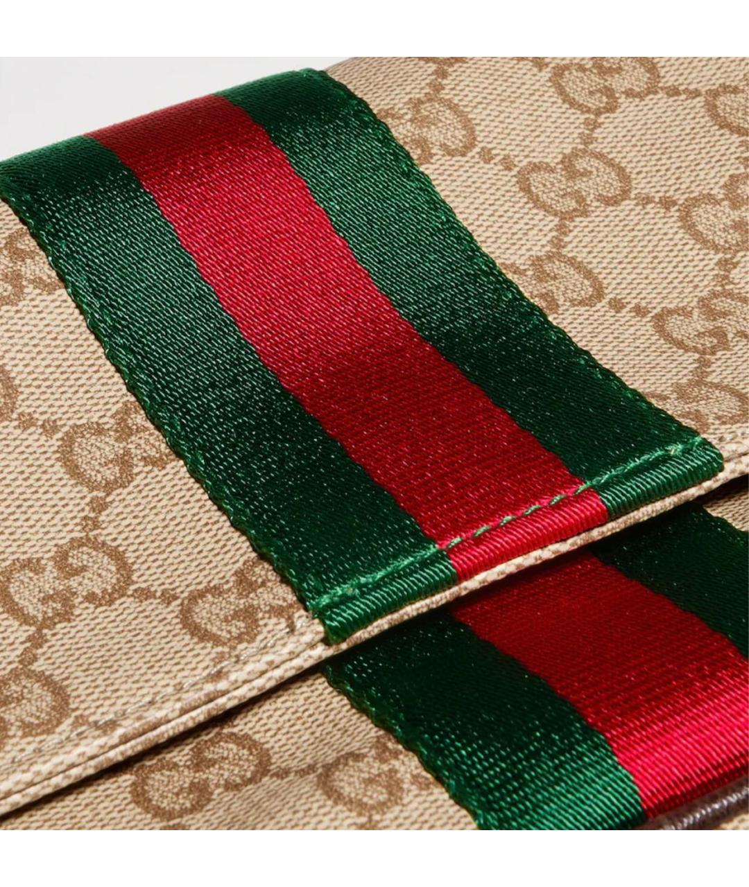 GUCCI Бежевая сумка с короткими ручками, фото 4