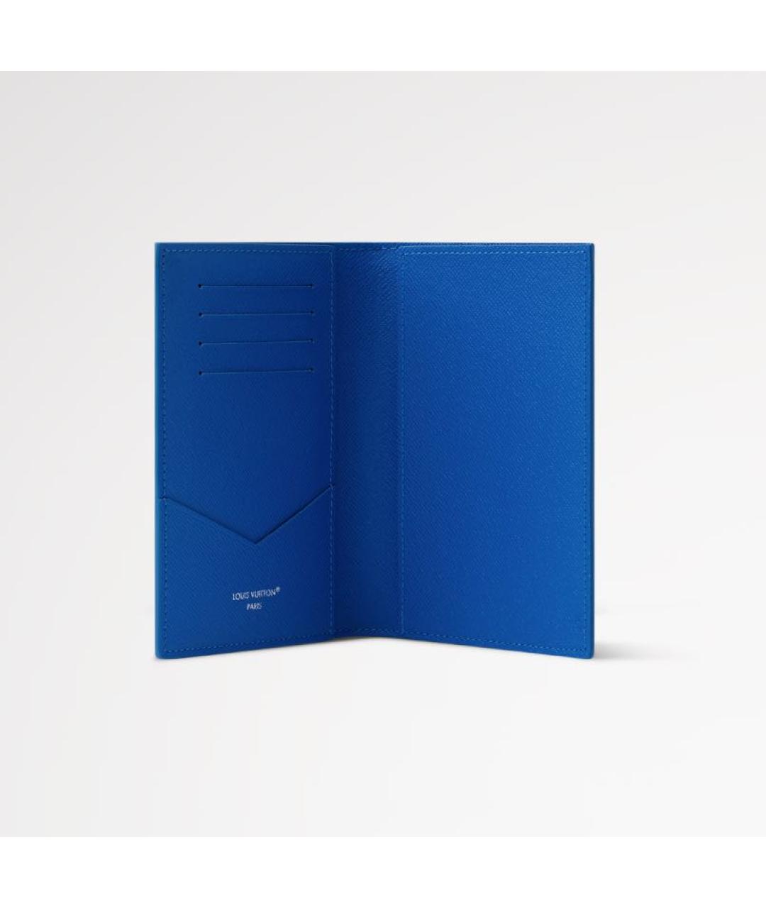 LOUIS VUITTON Синий кардхолдер, фото 2