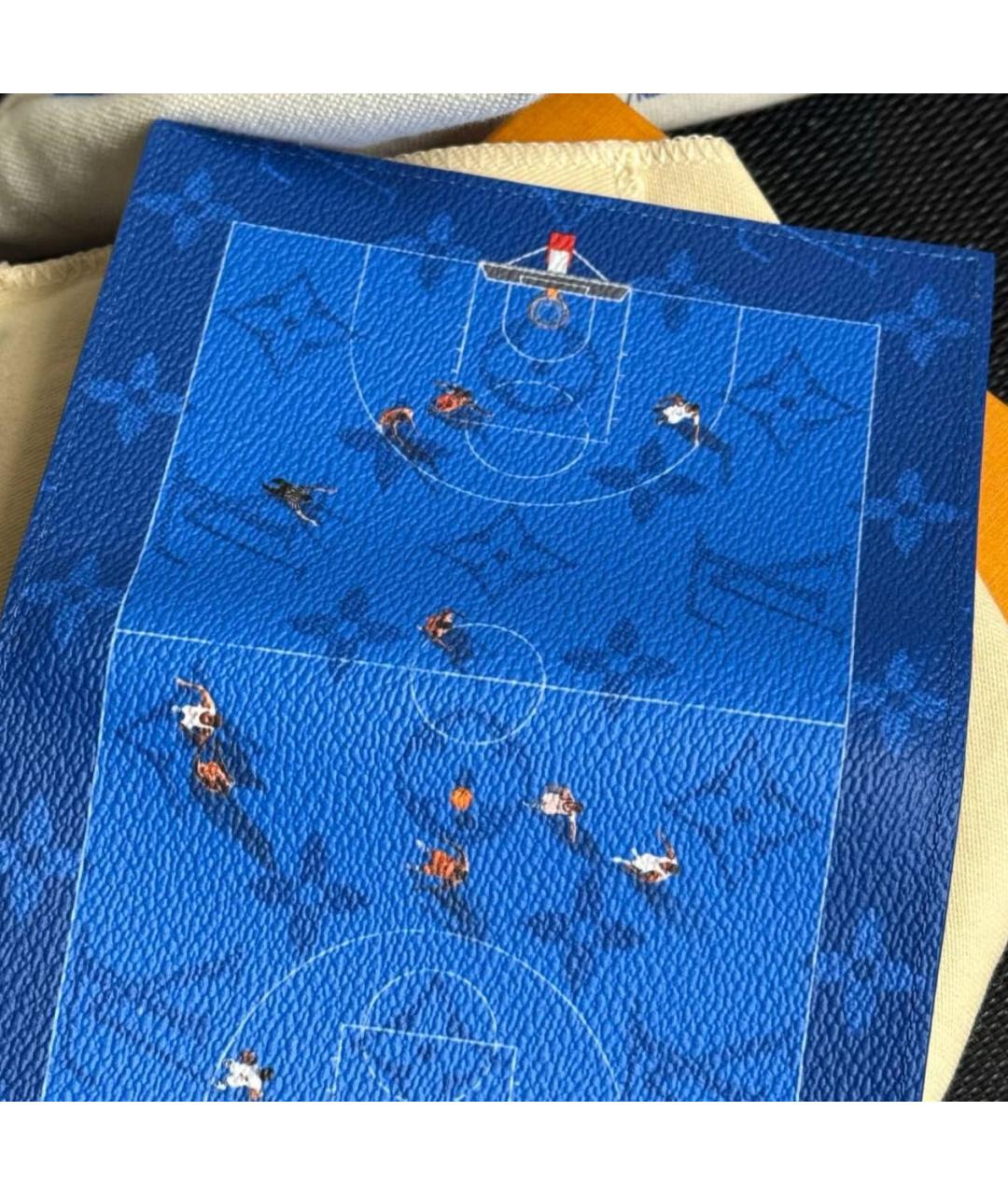 LOUIS VUITTON Синий кардхолдер, фото 3