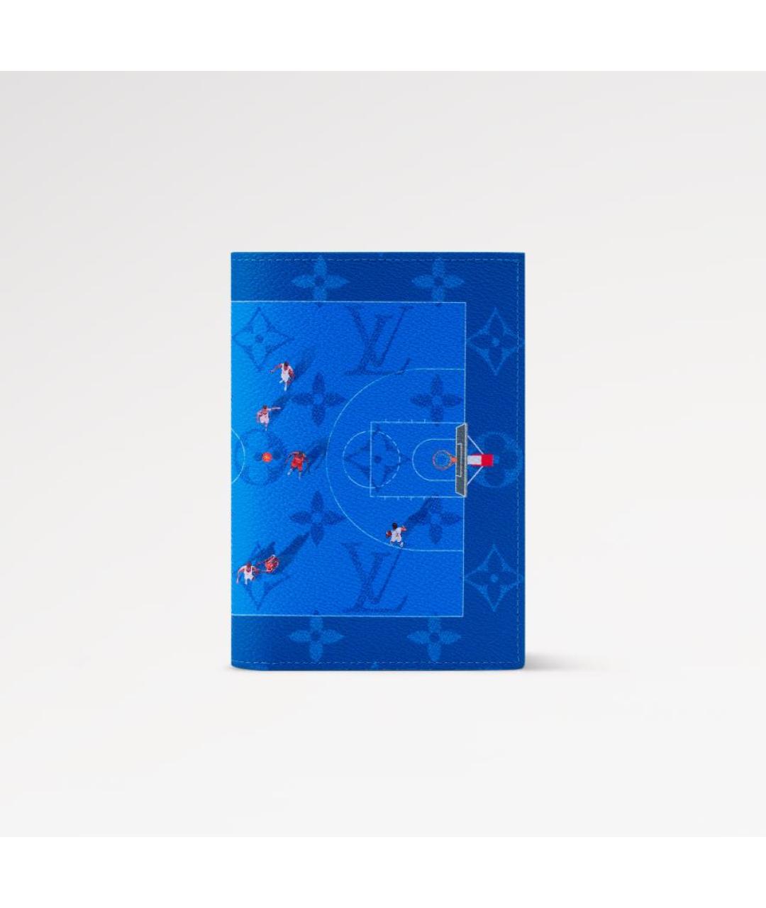 LOUIS VUITTON Синий кардхолдер, фото 5
