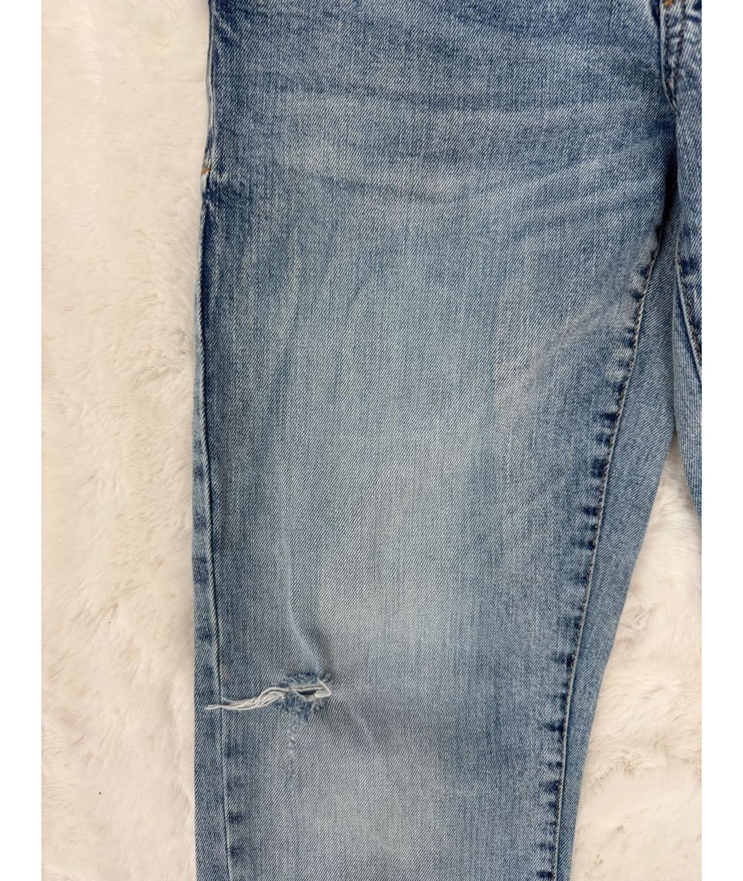 DSQUARED2 Голубые хлопковые джинсы слим, фото 3