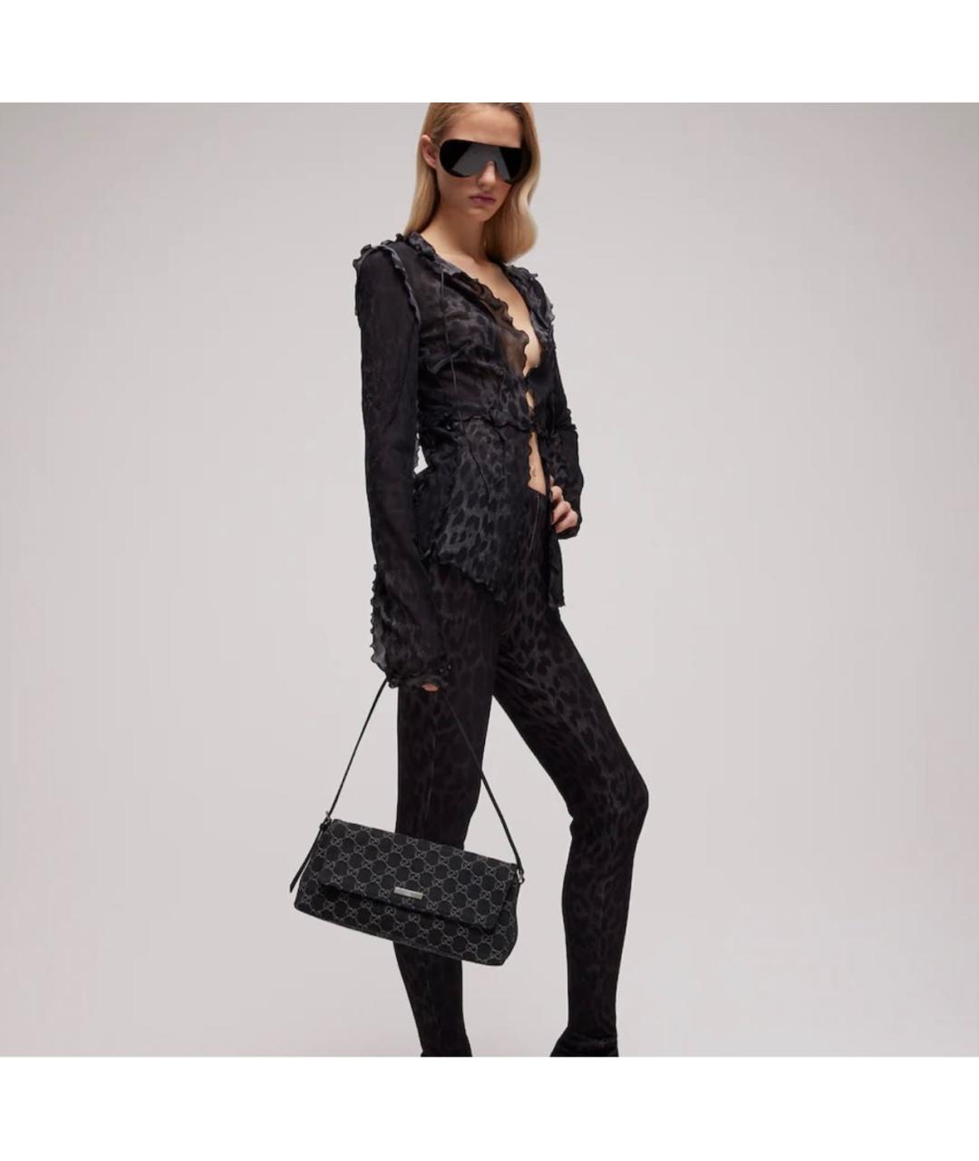 GUCCI Черная сумка с короткими ручками, фото 6