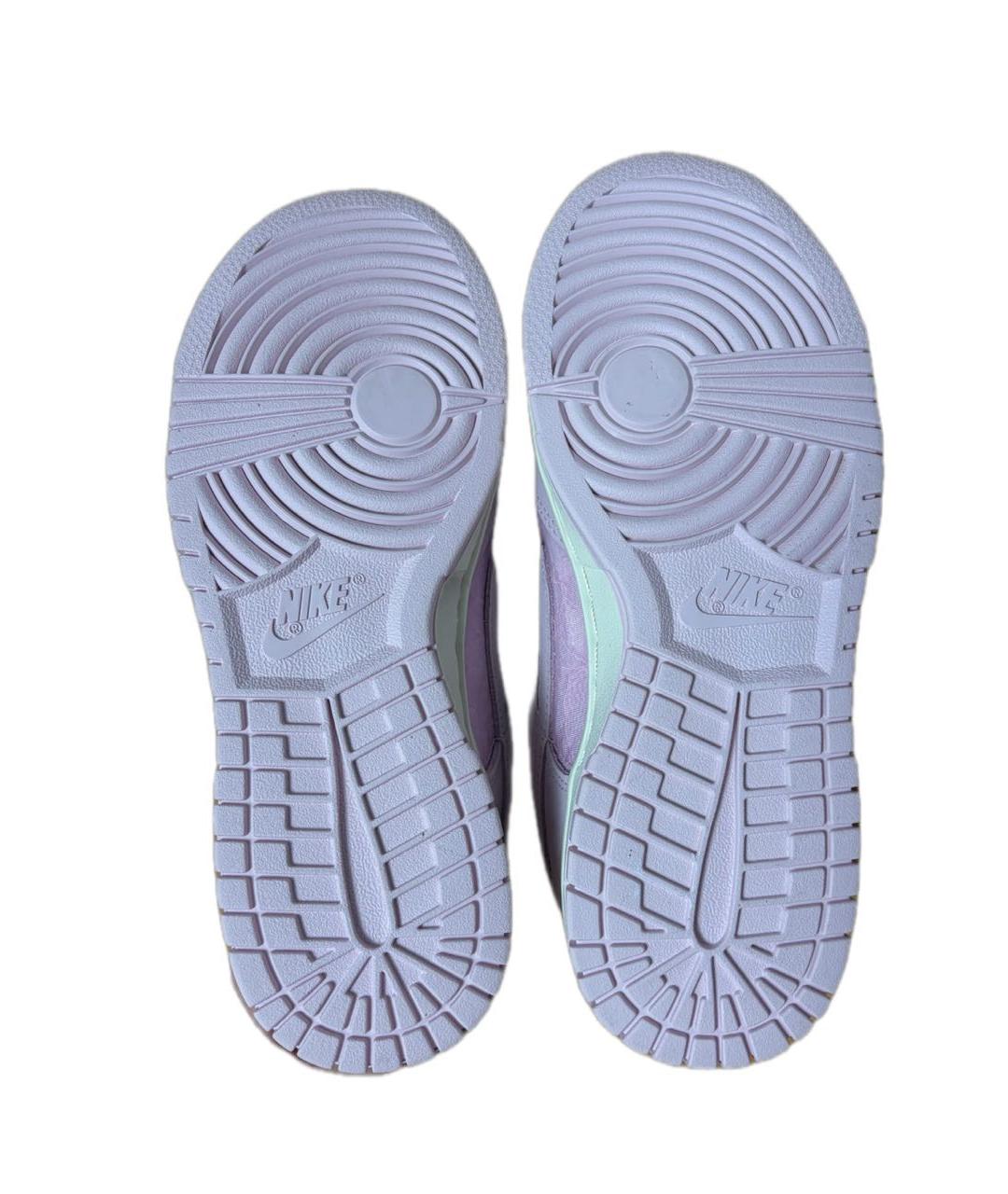 NIKE Розовые кожаные кроссовки, фото 6