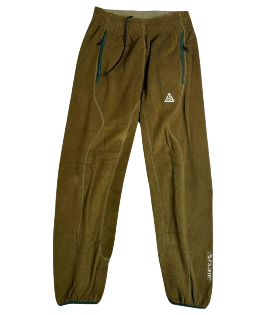 NIKE ACG Хаки полиэстеровые повседневные брюки, фото 1