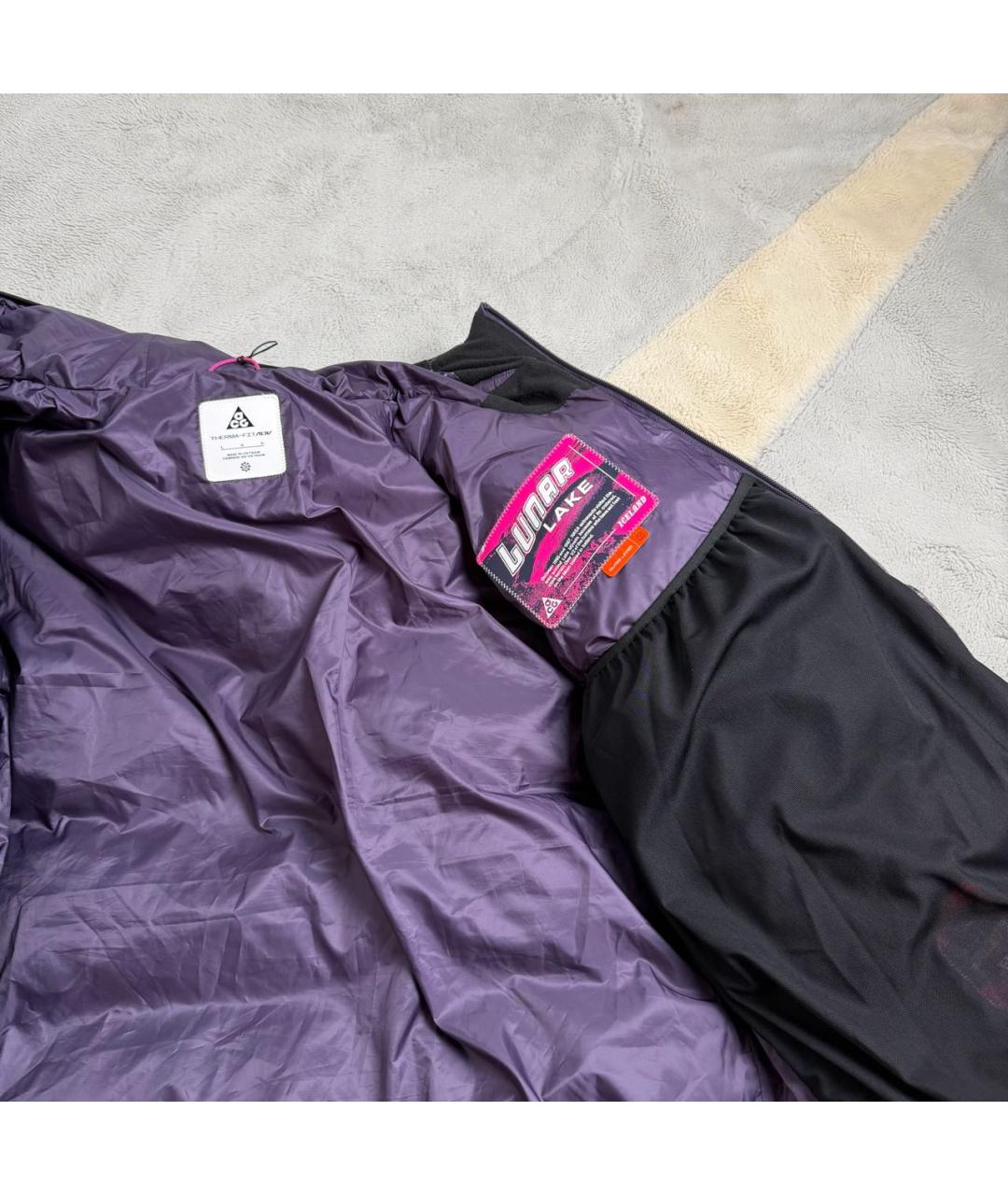 NIKE ACG Фиолетовый нейлоновый пуховик, фото 7