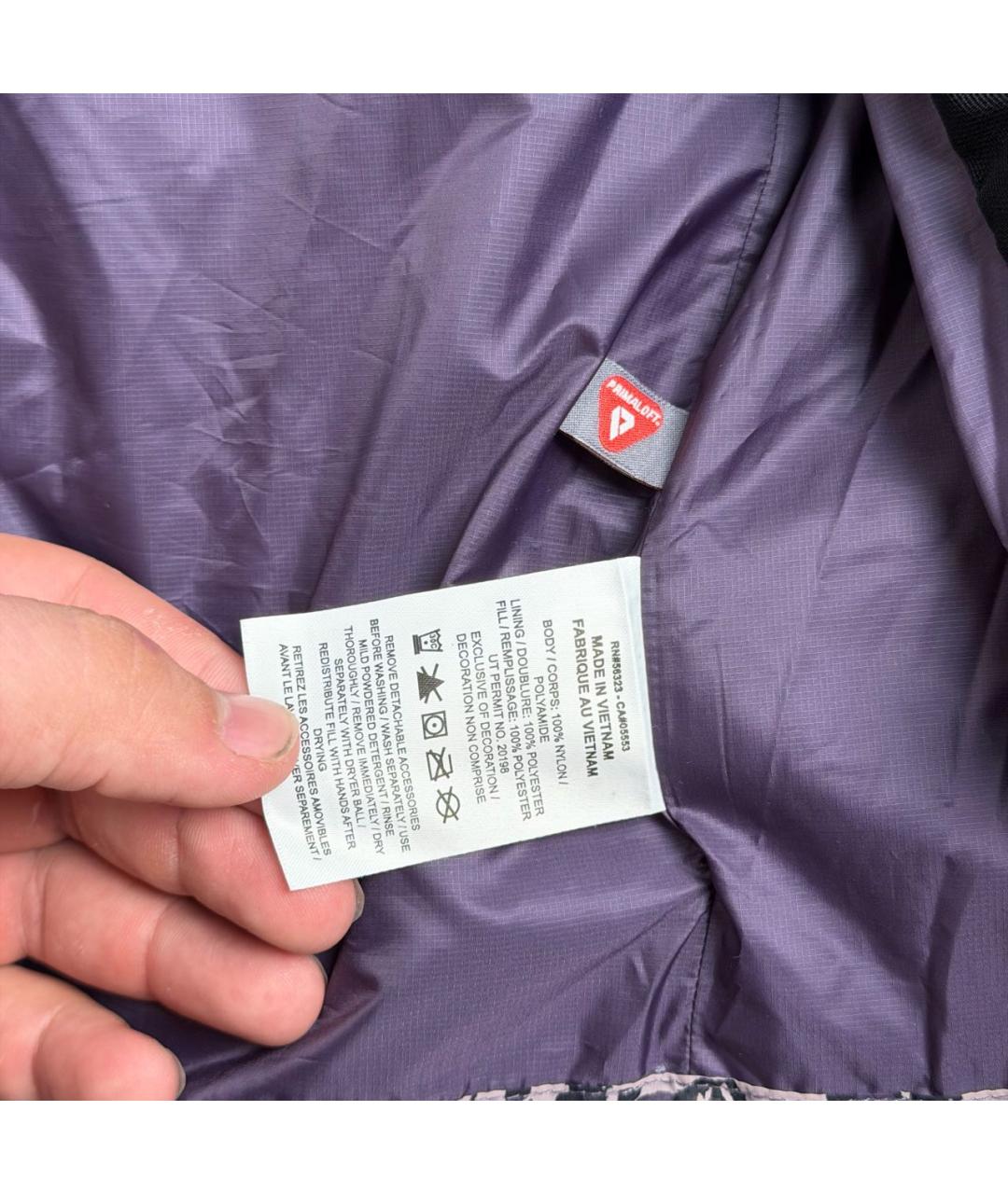 NIKE ACG Фиолетовый нейлоновый пуховик, фото 8