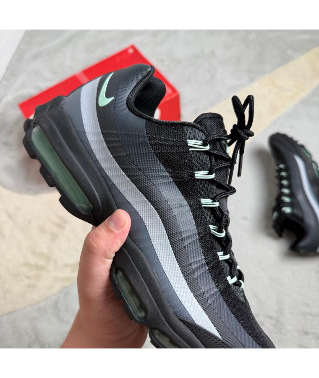 NIKE Черные низкие кроссовки / кеды, фото 5
