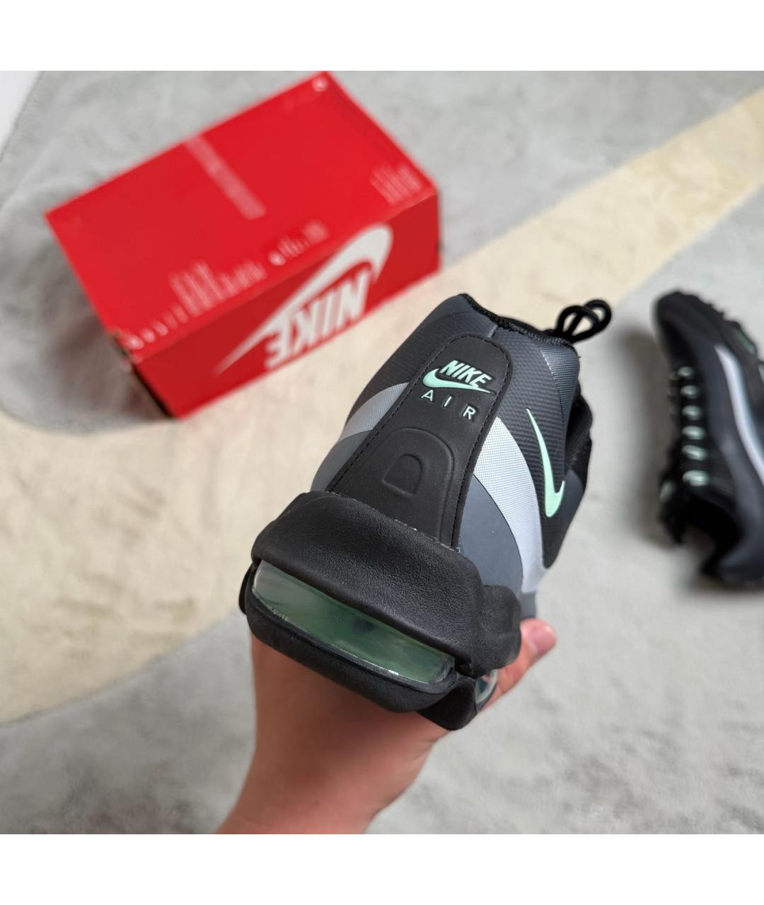 NIKE Черные низкие кроссовки / кеды, фото 3