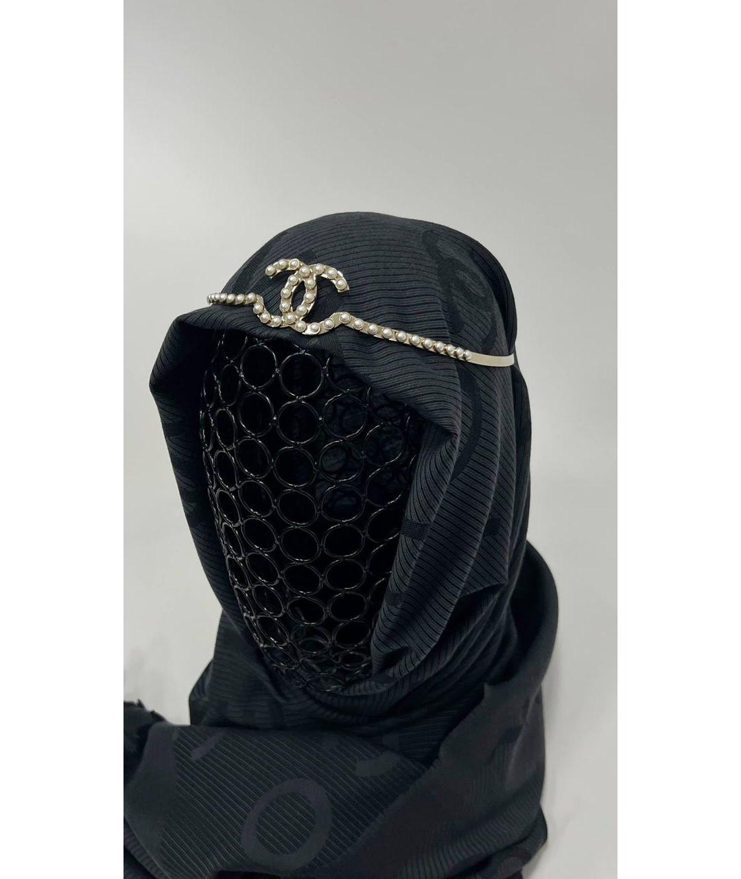 CHANEL Бежевая диадема, фото 8