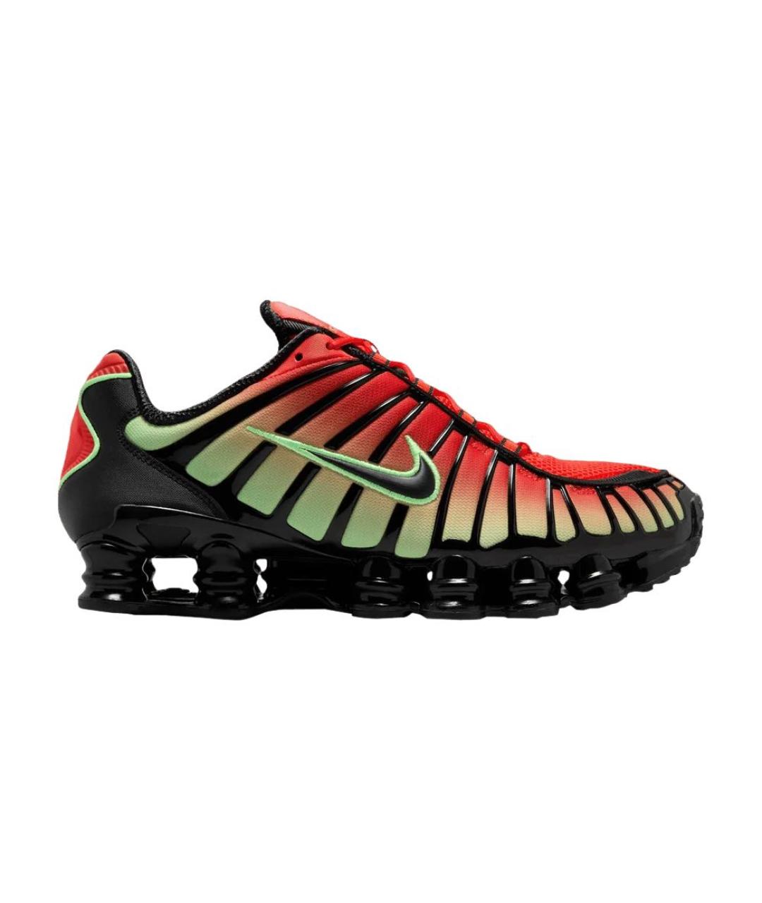 NIKE Зеленые текстильные низкие кроссовки / кеды, фото 9