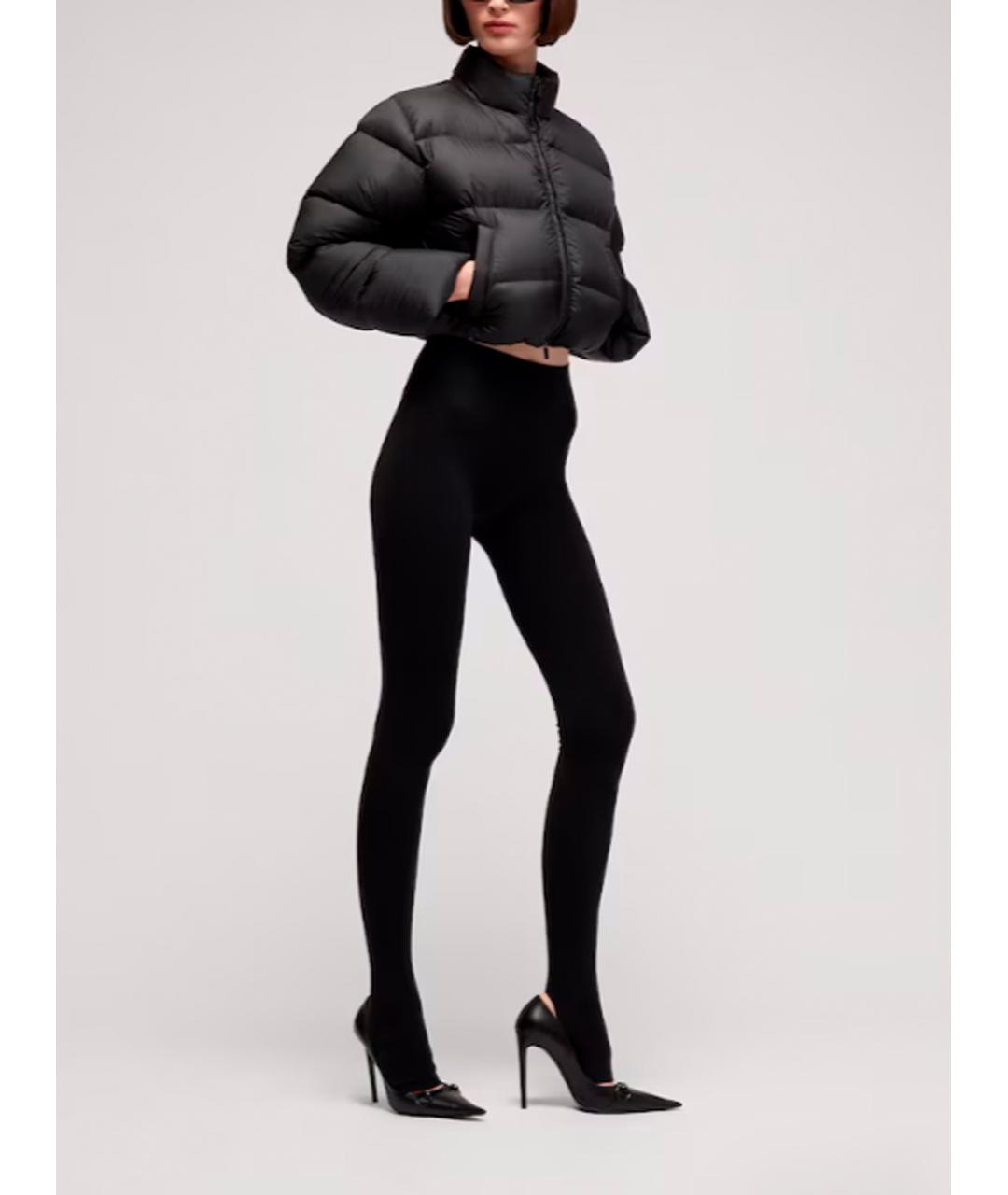 GUCCI Черный полиэстеровый пуховик, фото 3
