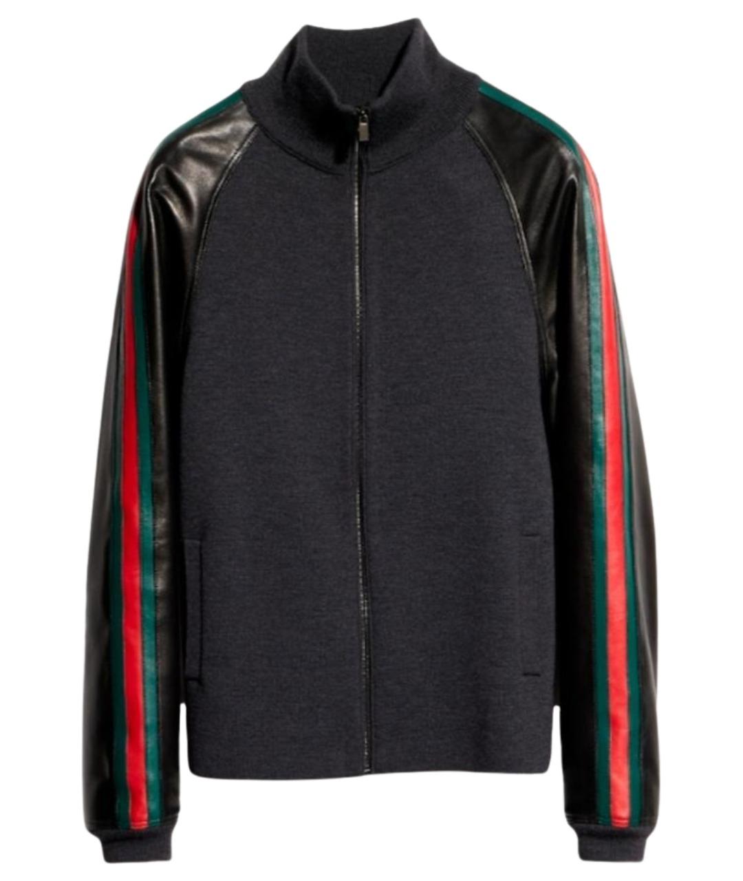 GUCCI Серая шерстяная куртка, фото 1