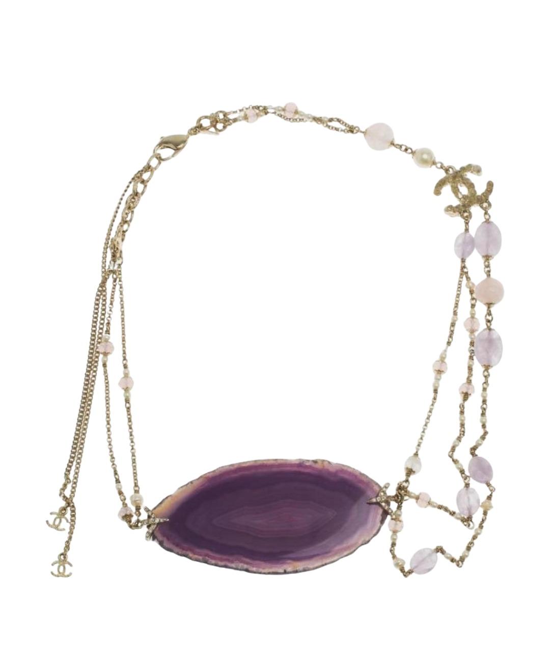 CHANEL Фиолетовое колье, фото 1