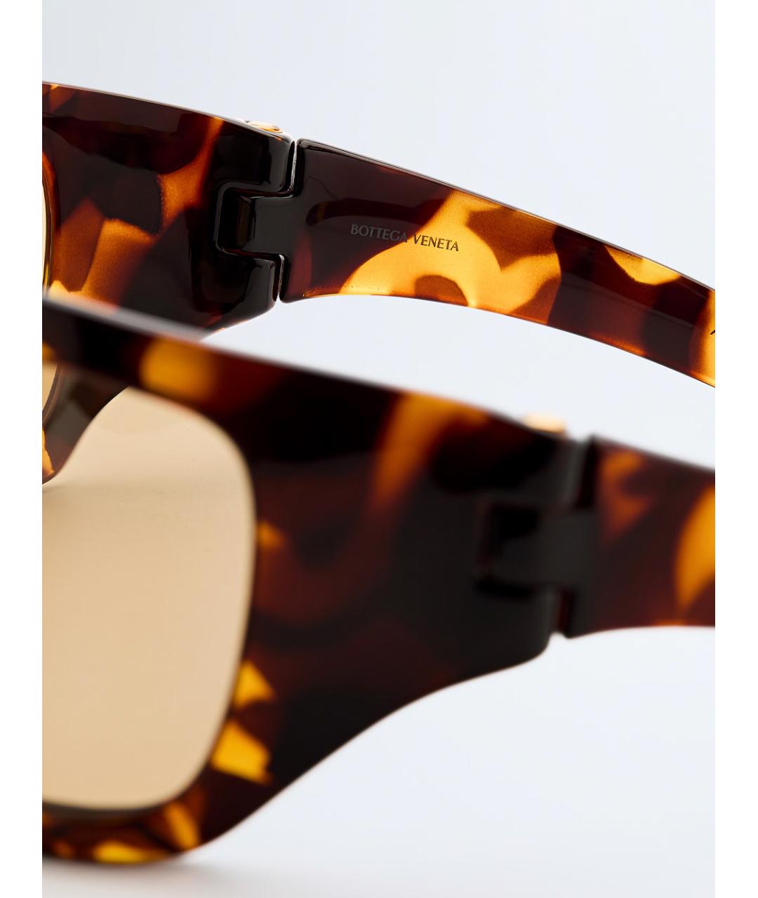 BOTTEGA VENETA Мульти пластиковые солнцезащитные очки, фото 3