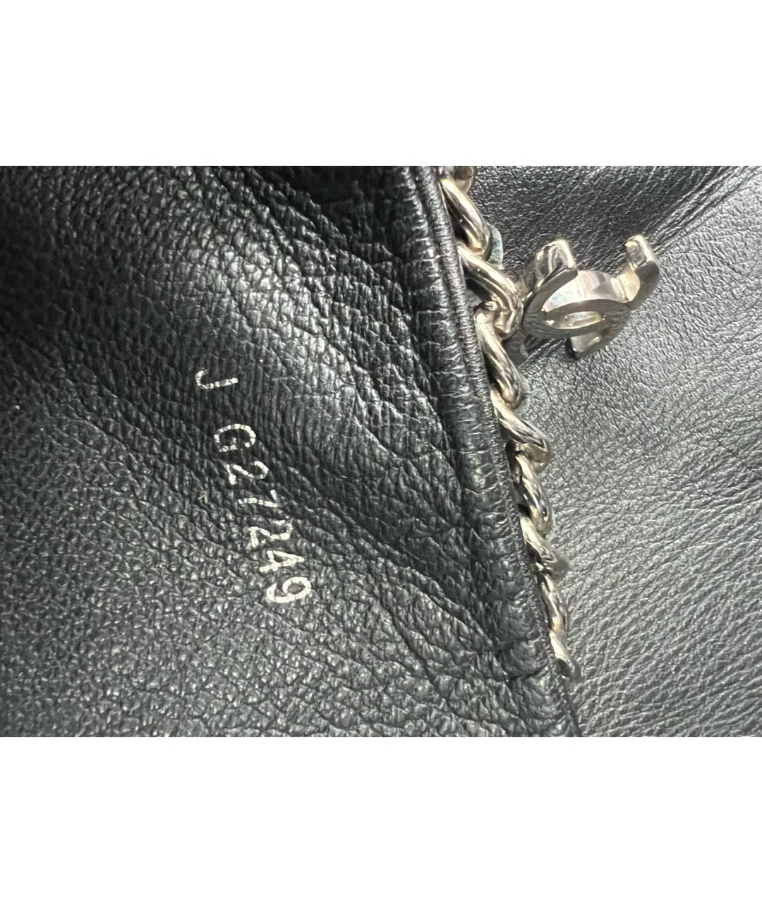 CHANEL Черные кожаные сапоги, фото 6
