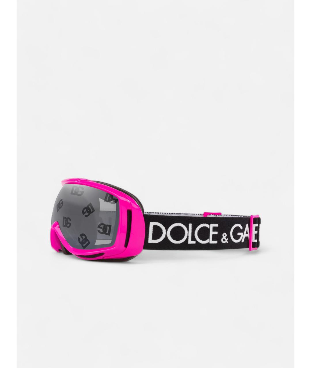 DOLCE&GABBANA Розовые солнцезащитные очки, фото 2