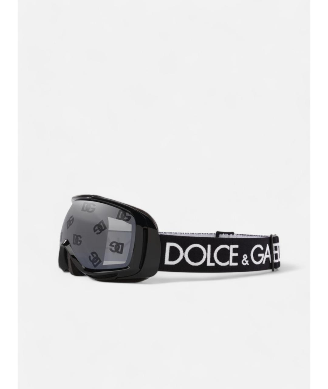 DOLCE&GABBANA Черные солнцезащитные очки, фото 2