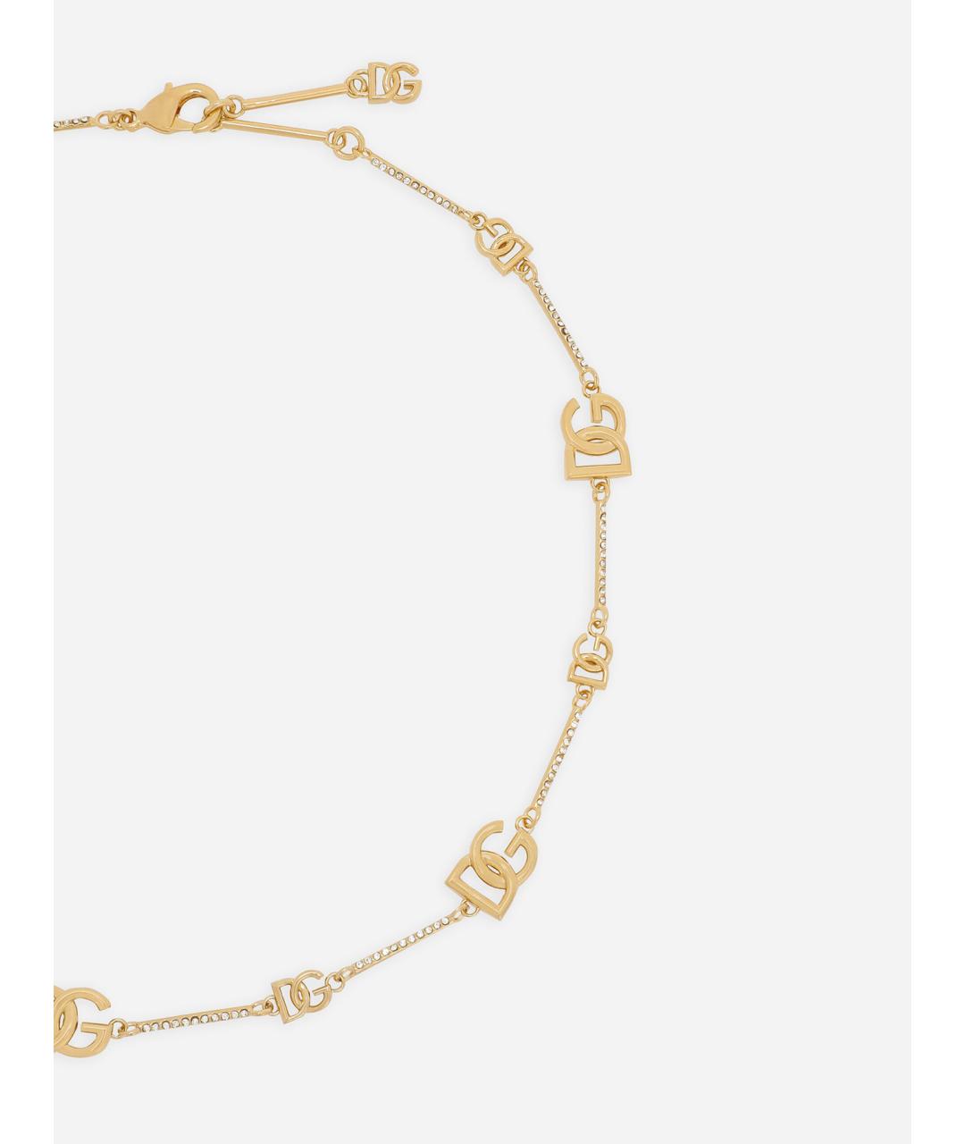 DOLCE&GABBANA Золотое колье, фото 3