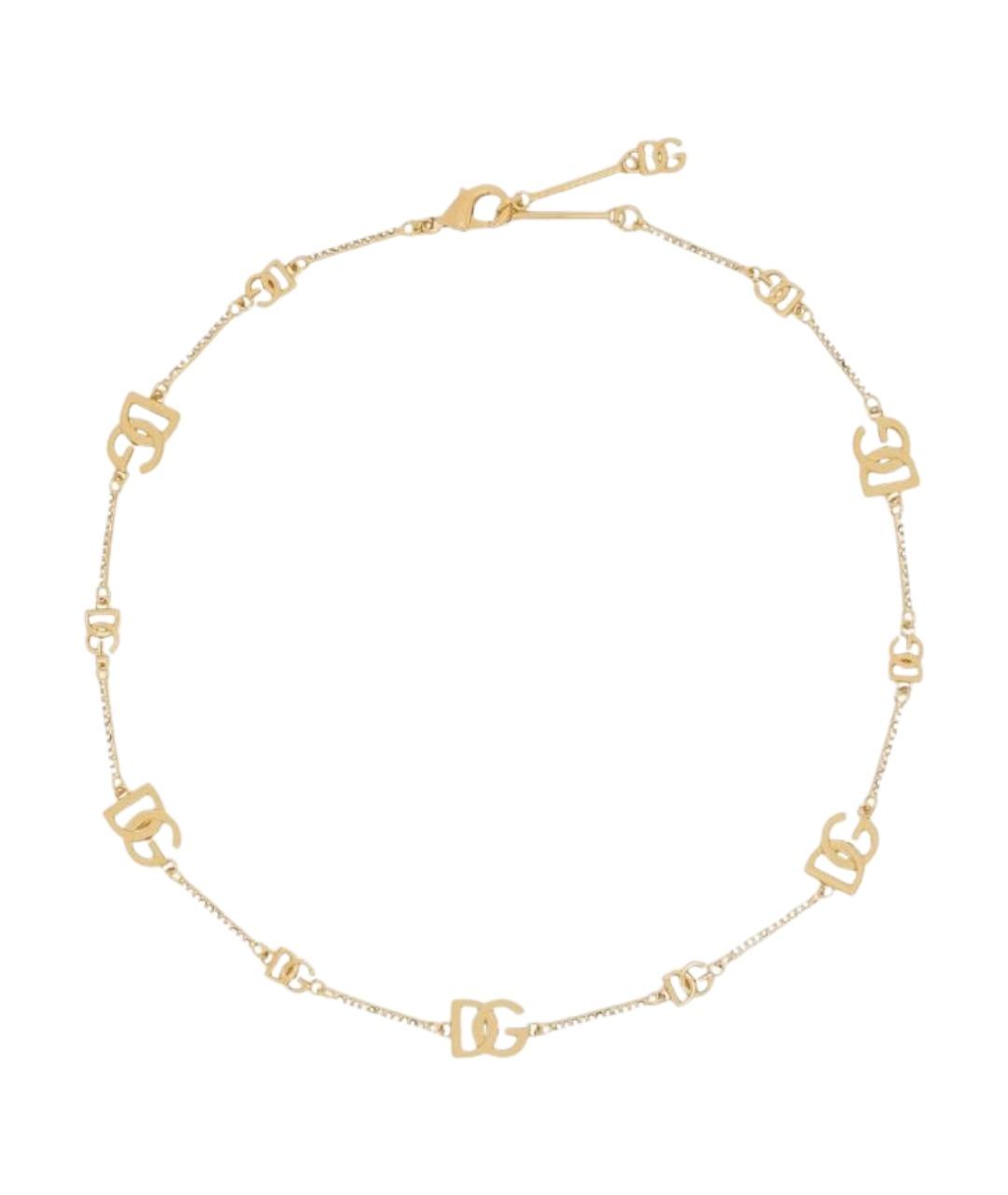DOLCE&GABBANA Золотое колье, фото 1