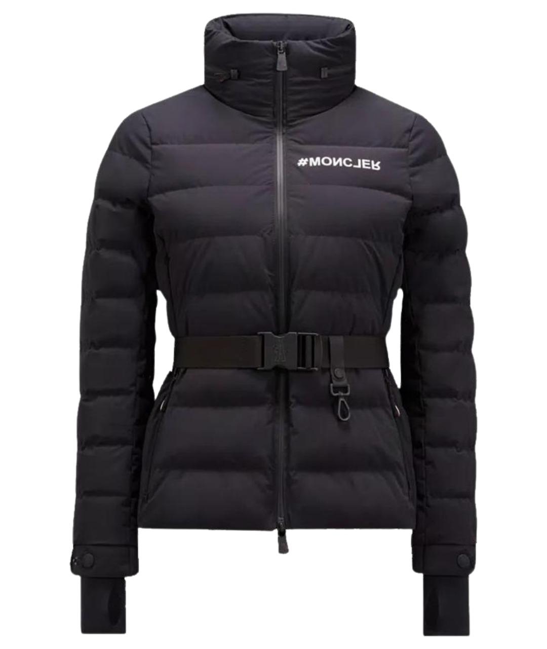 MONCLER Черная полиамидовая куртка, фото 1