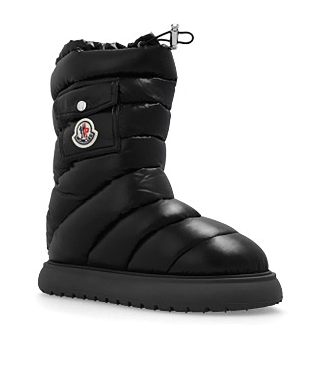 MONCLER Черные ботинки, фото 3