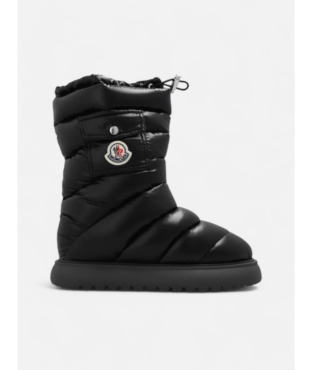 MONCLER Черные ботинки, фото 5