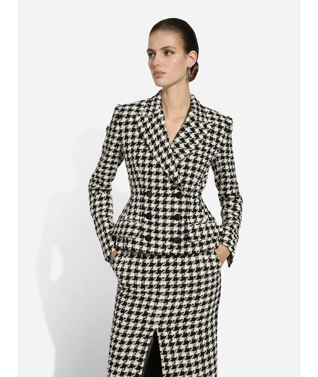 DOLCE&GABBANA Мульти шелковый жакет/пиджак, фото 3
