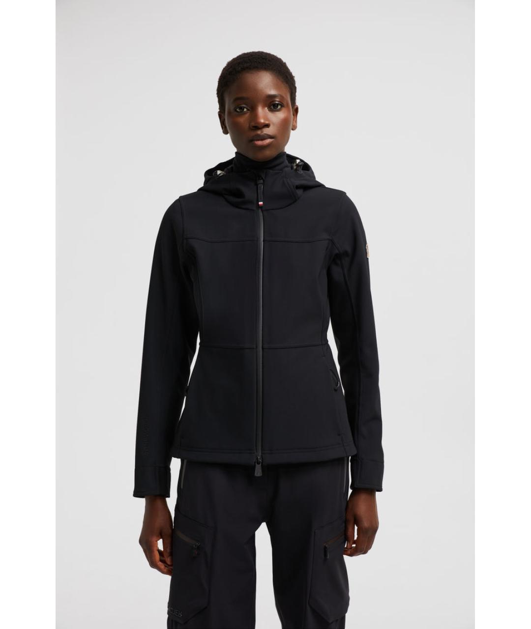 MONCLER Черная парка, фото 2