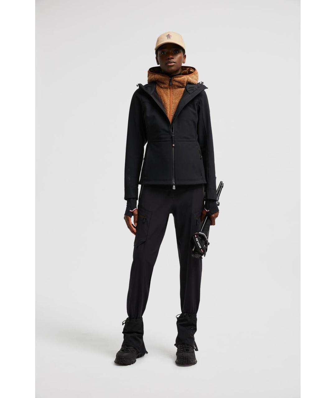MONCLER Черная парка, фото 4
