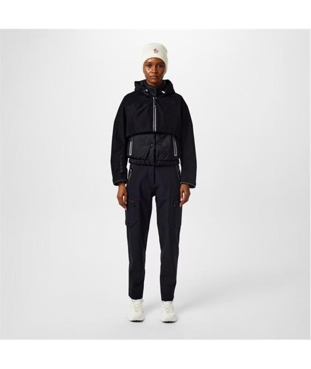 MONCLER Черная куртка, фото 2