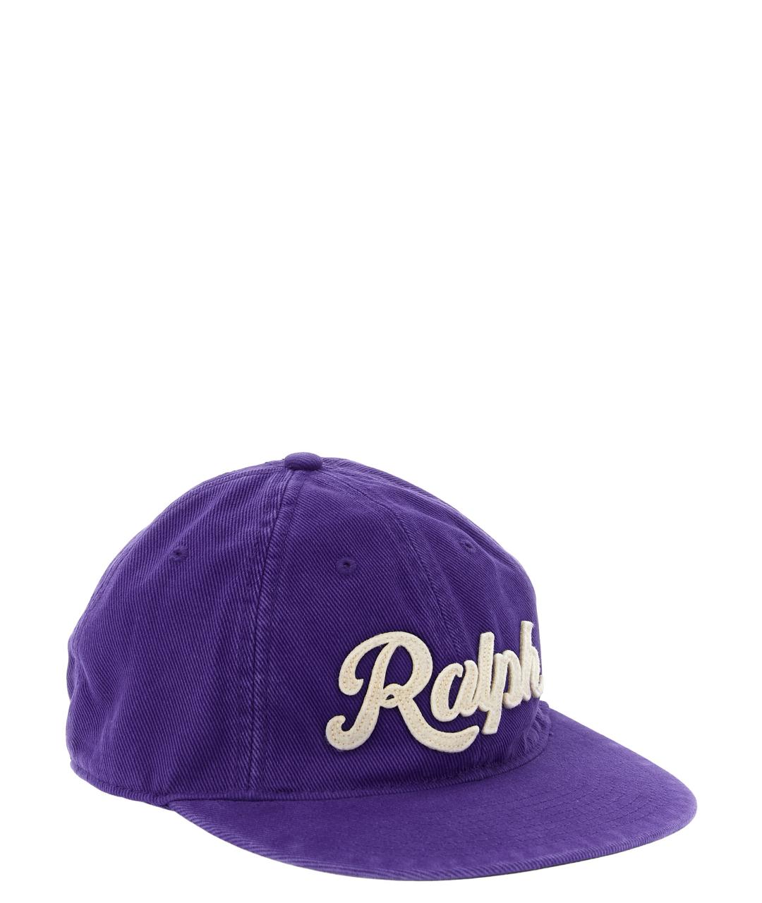 POLO RALPH LAUREN Фиолетовая хлопковая кепка/бейсболка, фото 2