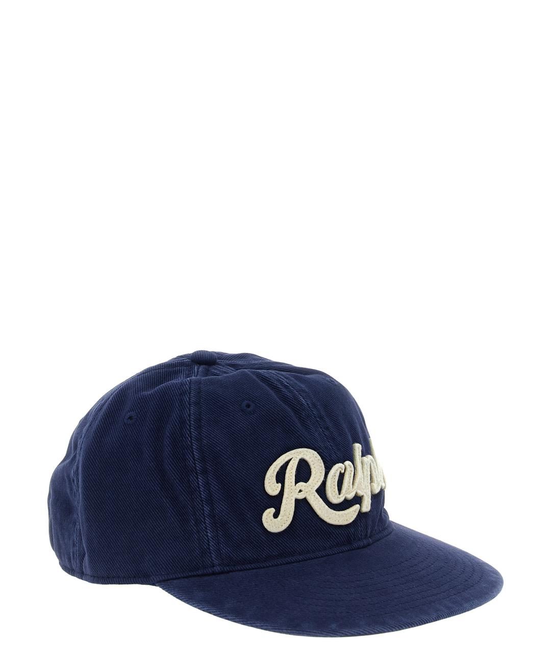 POLO RALPH LAUREN Синяя хлопковая кепка/бейсболка, фото 2