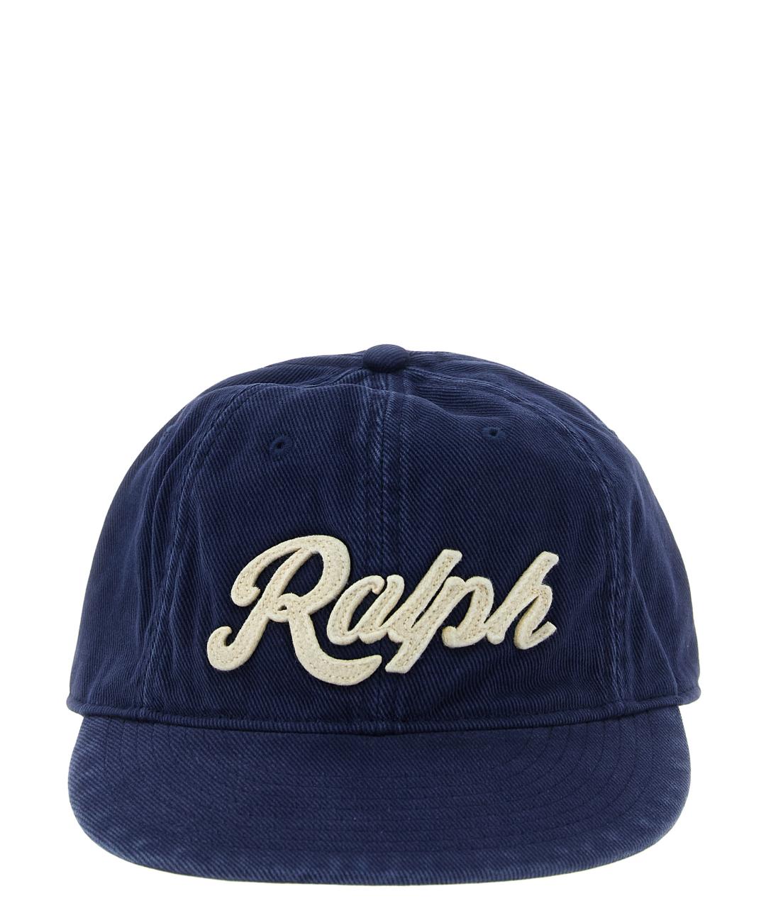 POLO RALPH LAUREN Синяя хлопковая кепка/бейсболка, фото 1