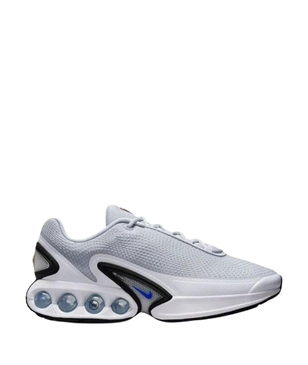 NIKE Белые текстильные низкие кроссовки / кеды, фото 1