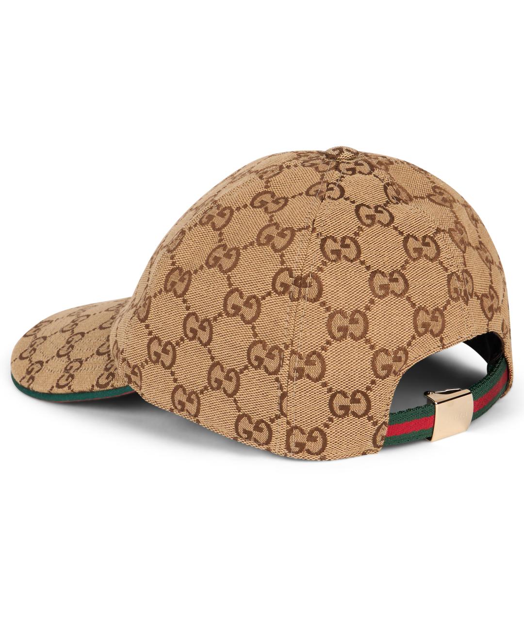GUCCI Бежевая хлопковая кепка, фото 2
