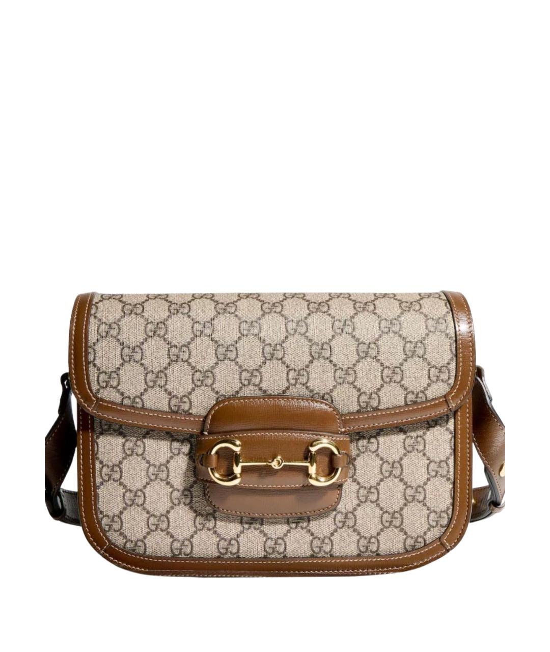 GUCCI Бежевая сумка через плечо, фото 1