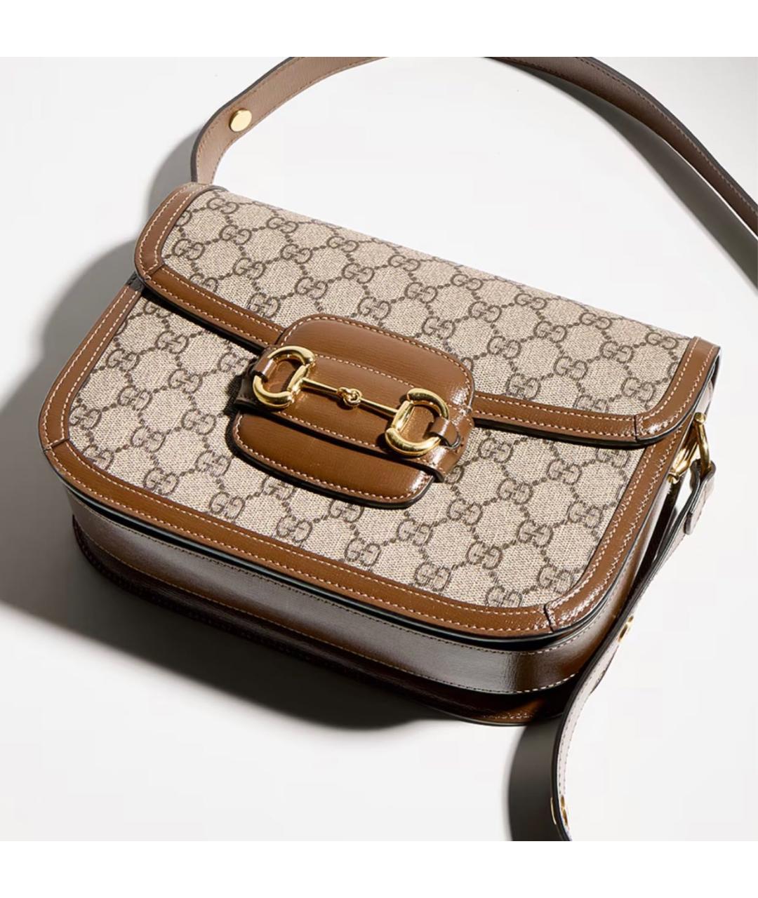 GUCCI Бежевая сумка через плечо, фото 2