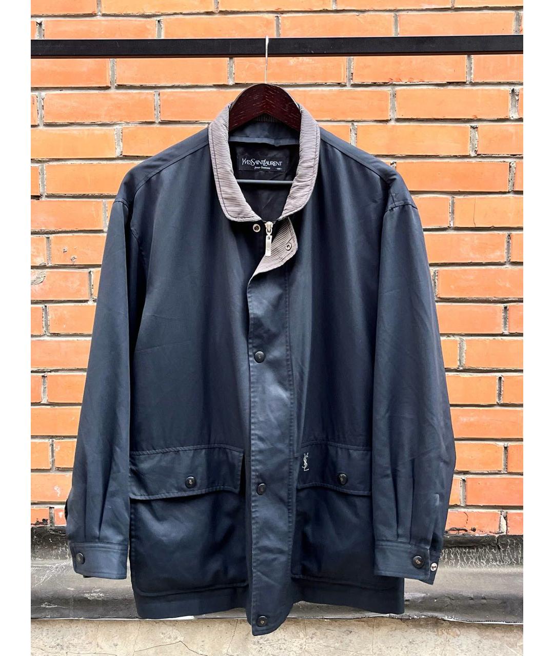 SAINT LAURENT Черная куртка, фото 3