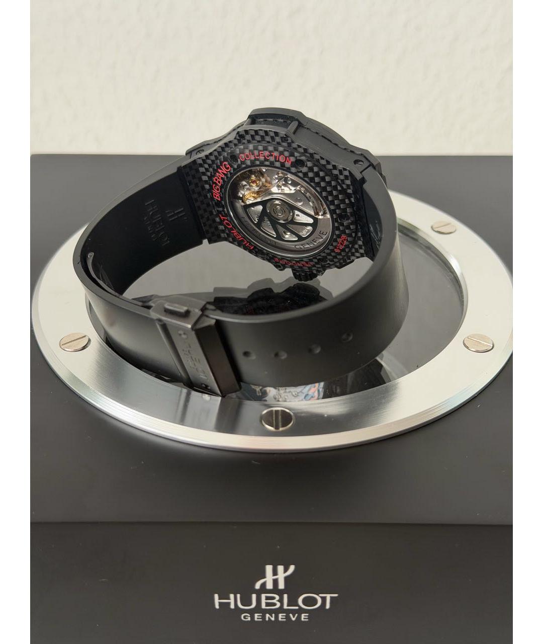 HUBLOT Красные карбоновые часы, фото 2