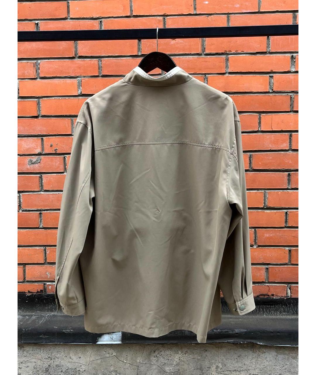 SAINT LAURENT Бежевая куртка, фото 2