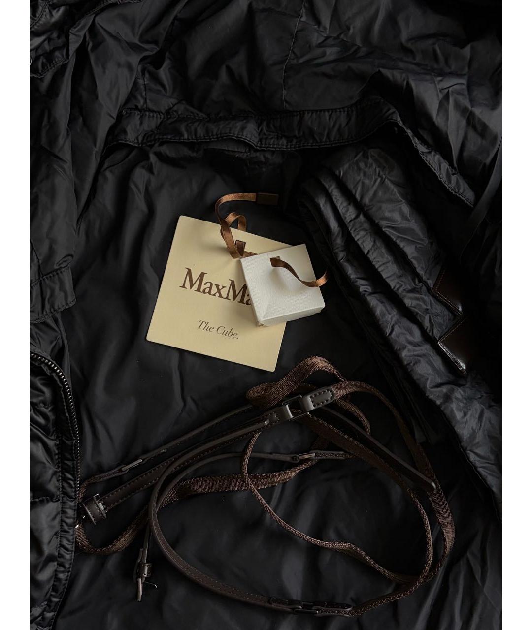 MAX MARA Черный пуховик, фото 3